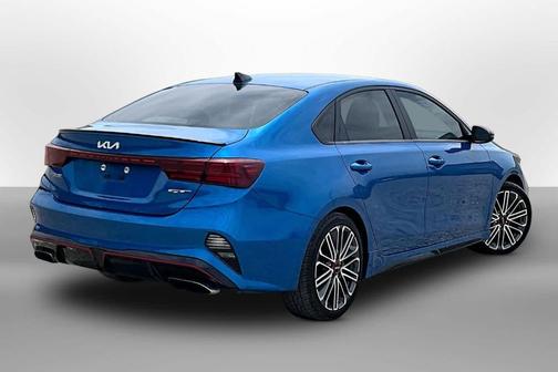 Blue 2022 Kia Forte GT
