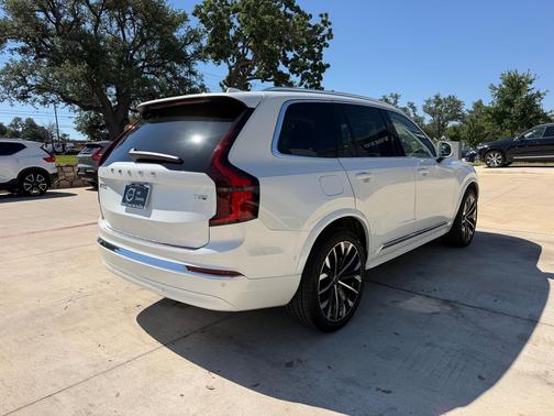 Crystal White Pearl 2026 Volvo XC90 Plug-In Hybrid Ultra, T8 AWD, Electric/Gasoline, Bright, 7 Seats