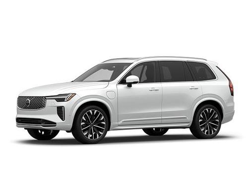Crystal White Pearl 2026 Volvo XC90 Plug-In Hybrid Ultra, T8 AWD, Electric/Gasoline, Bright, 7 Seats