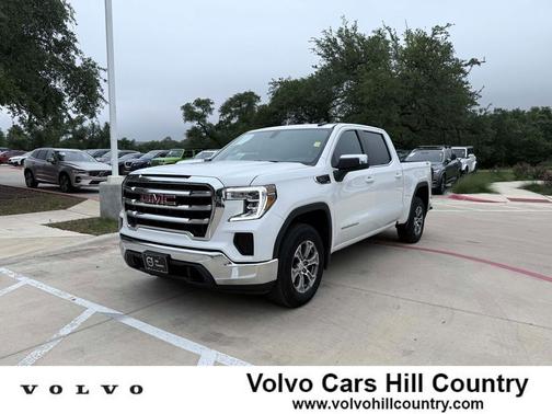 Summit White 2021 GMC Sierra 1500 SLE