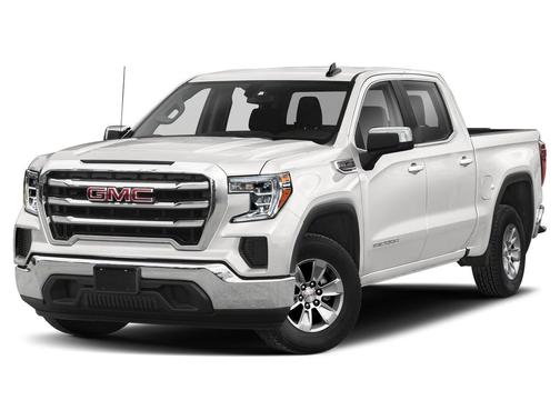 Summit White 2021 GMC Sierra 1500 SLE
