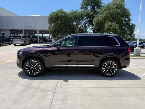 Mulberry Red 2025 Volvo XC90 Plug-In Hybrid T8 Ultra 6-Seater