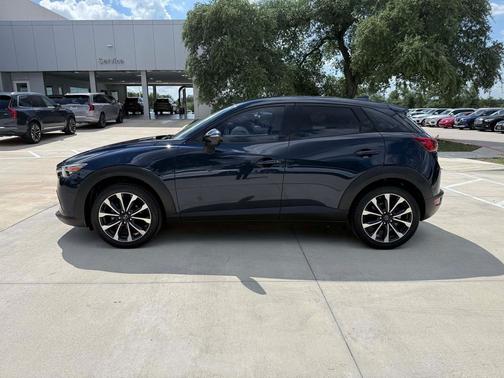 Deep Crystal Blue Mica 2019 Mazda CX-3 Touring