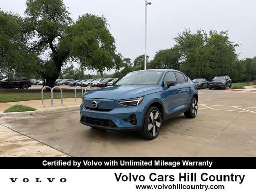 Fjord Blue Metallic 2023 Volvo C40 Recharge Pure Electric Twin Ultimate