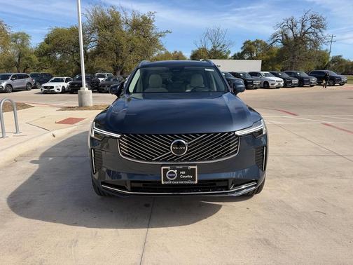 Denim Blue Metallic 2026 Volvo XC90 Ultra, B6 AWD Gas (mild hybrid), Gasoline, Bright, 7 Seats