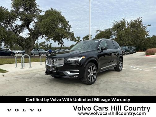 Onyx Black Metallic 2025 Volvo XC90 B6 Plus 7-Seater
