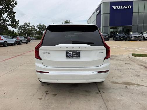 Crystal White Pearl 2026 Volvo XC90 Plug-In Hybrid Ultra, T8 AWD, Electric/Gasoline, Bright, 6 Seats