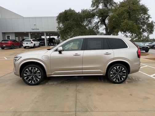Bright Dusk Metallic 2026 Volvo XC90 Plug-In Hybrid Plus, T8 AWD, Electric/Gasoline, Bright, 7 Seats