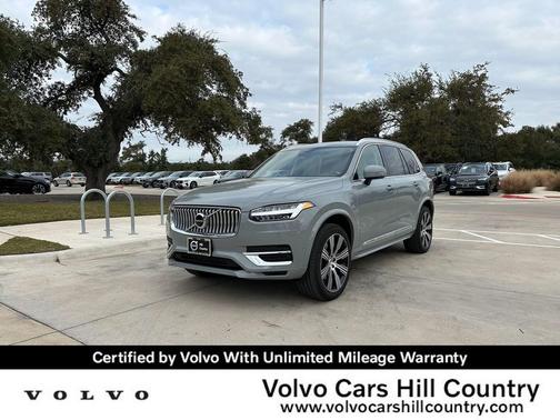 Vapour Grey Metallic 2025 Volvo XC90 Plug-In Hybrid T8 Plus 7-Seater