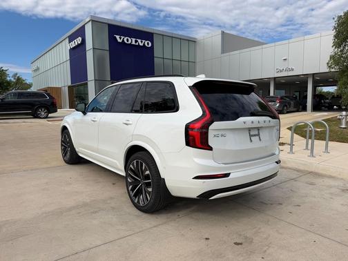 Crystal White Pearl 2026 Volvo XC90 Plug-In Hybrid Ultra Dark Theme, T8 AWD, Electric/Gasoline, 7 Seats