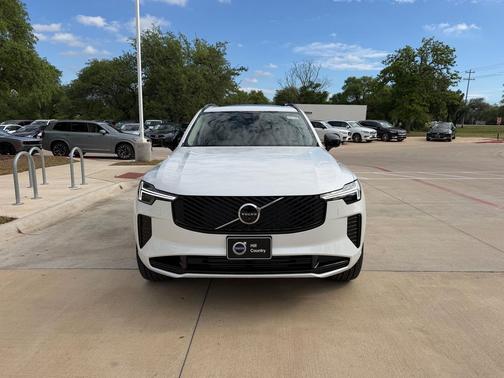 Crystal White Pearl 2026 Volvo XC90 Plug-In Hybrid Ultra Dark Theme, T8 AWD, Electric/Gasoline, 7 Seats