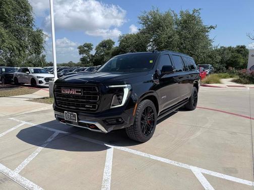 Onyx Black 2025 GMC Yukon XL 4WD AT4 Ultimate