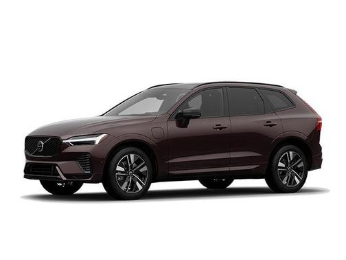 Mulberry Metallic 2026 Volvo XC60 Plug-In Hybrid Plus, T8 AWD Electric/Gasoline, Dark