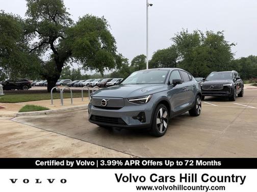 Thunder Gray Metallic 2023 Volvo C40 Recharge Pure Electric Twin Ultimate