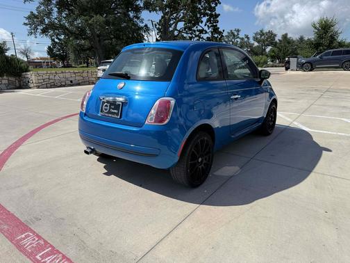 Laser Blu (Bright Met. Blue) 2015 FIAT 500 Pop