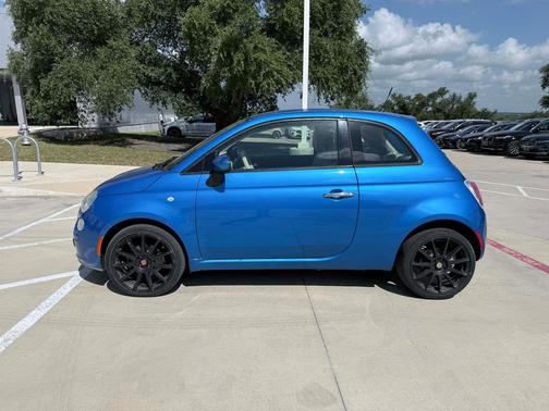 Laser Blu (Bright Met. Blue) 2015 FIAT 500 Pop