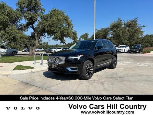 Onyx Black Metallic 2025 Volvo XC90 Plug-In Hybrid T8 Plus 7-Seater
