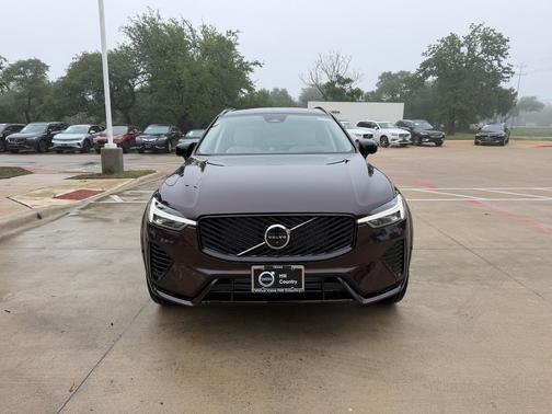 Mulberry Metallic 2026 Volvo XC60 Plug-In Hybrid Ultra, T8 AWD Electric/Gasoline, Dark