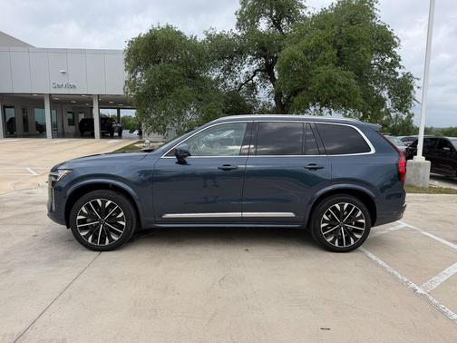 Denim Blue Metallic 2026 Volvo XC90 Ultra, B6 AWD Gas (mild hybrid), Gasoline, Bright, 7 Seats