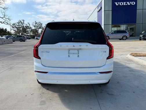 Crystal White Pearl 2026 Volvo XC90 Plug-In Hybrid Ultra, T8 AWD, Electric/Gasoline, Bright, 7 Seats