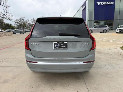 Vapour Grey Metallic 2026 Volvo XC90 Plus, B6 AWD Gas (mild hybrid), Gasoline, Bright, 7 Seats