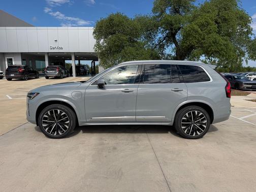 Vapour Grey Metallic 2026 Volvo XC90 Plug-In Hybrid Plus, T8 AWD, Electric/Gasoline, Bright, 7 Seats