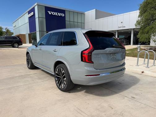 Vapour Grey Metallic 2026 Volvo XC90 Plug-In Hybrid Plus, T8 AWD, Electric/Gasoline, Bright, 7 Seats