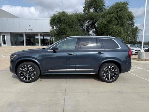Denim Blue Metallic 2026 Volvo XC90 Ultra, B6 AWD Gas (mild hybrid), Gasoline, Bright, 7 Seats
