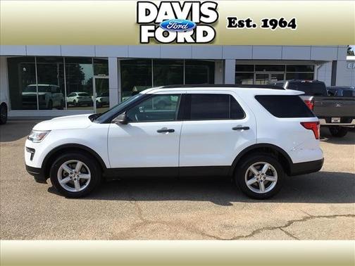 Oxford White 2018 Ford Explorer Base