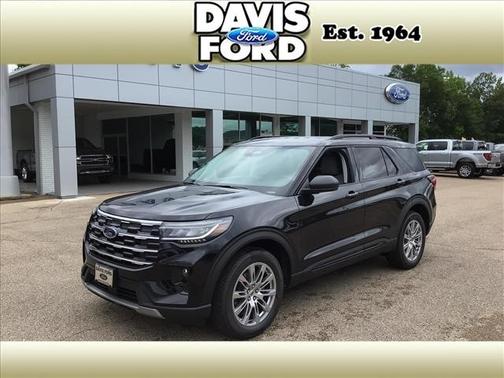Agate Black Metallic 2026 Ford Explorer Active