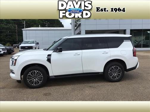 Aspen White 2025 Nissan Armada SL