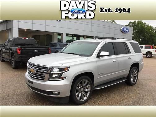 Silver 2016 Chevrolet Tahoe LTZ