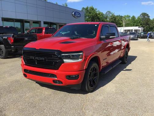 Red 2021 RAM 1500 Laramie