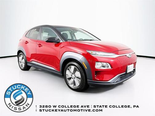 Pulse Red 2021 Hyundai KONA EV SEL