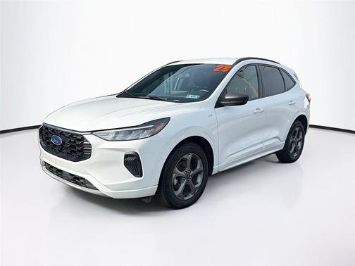 Oxford White 2023 Ford Escape ST-Line