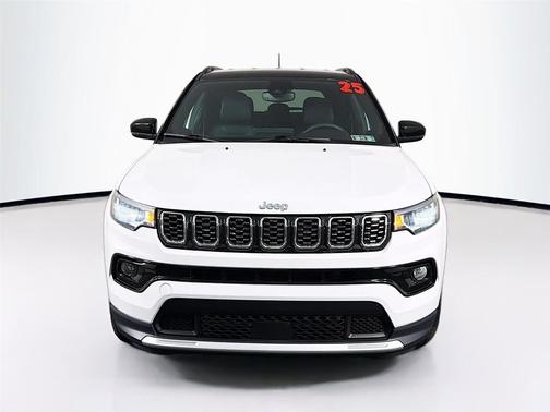 Bright White Clearcoat 2025 Jeep Compass Limited