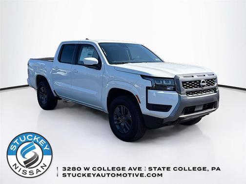 Glacier White 2026 Nissan Frontier SV