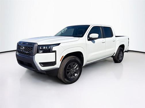 Glacier White 2026 Nissan Frontier SV