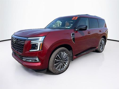 Coulis Red Pearl 2025 Nissan Armada Platinum Reserve 4WD