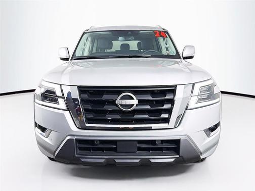 Brilliant Silver Metallic 2024 Nissan Armada SV 4WD
