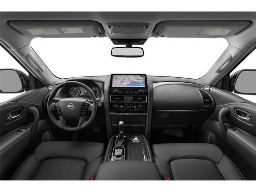 Brilliant Silver Metallic 2024 Nissan Armada SV 4WD