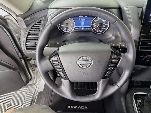 Brilliant Silver Metallic 2024 Nissan Armada SV 4WD
