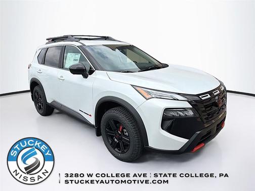 Everest White Pearl Tricoat 2026 Nissan Rogue Rock Creek