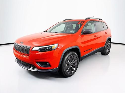 Spitfire Orange Clearcoat 2021 Jeep Cherokee 80th Anniversary 4x4