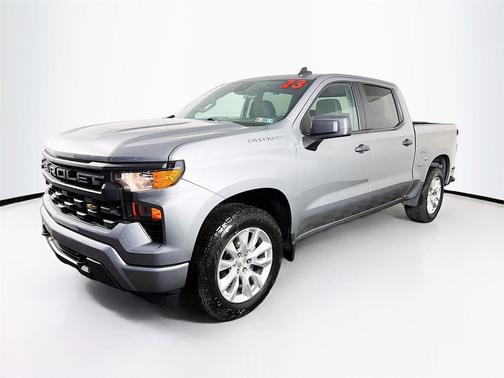 Sterling Gray Metallic 2023 Chevrolet Silverado 1500 Custom