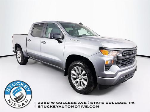 Sterling Gray Metallic 2023 Chevrolet Silverado 1500 Custom