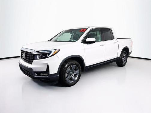 Platinum White Pearl 2023 Honda Ridgeline RTL-E