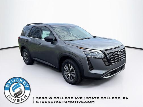 Gun Metallic 2026 Nissan Pathfinder SL