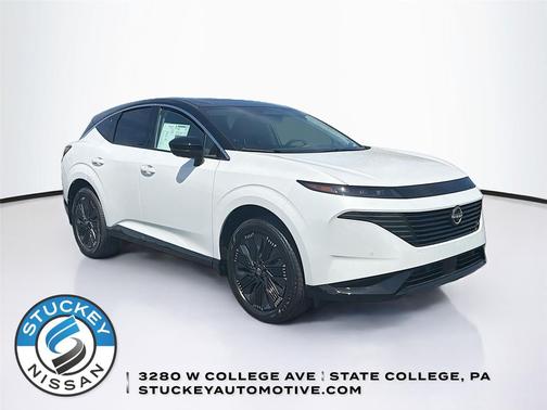Everest White Pearl Tricoat/Super Black 2026 Nissan Murano Platinum