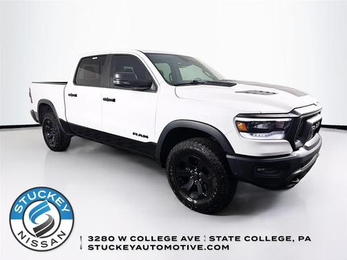 Bright White Clearcoat 2024 RAM 1500 Rebel